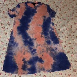 Tiedye T-shirt dress